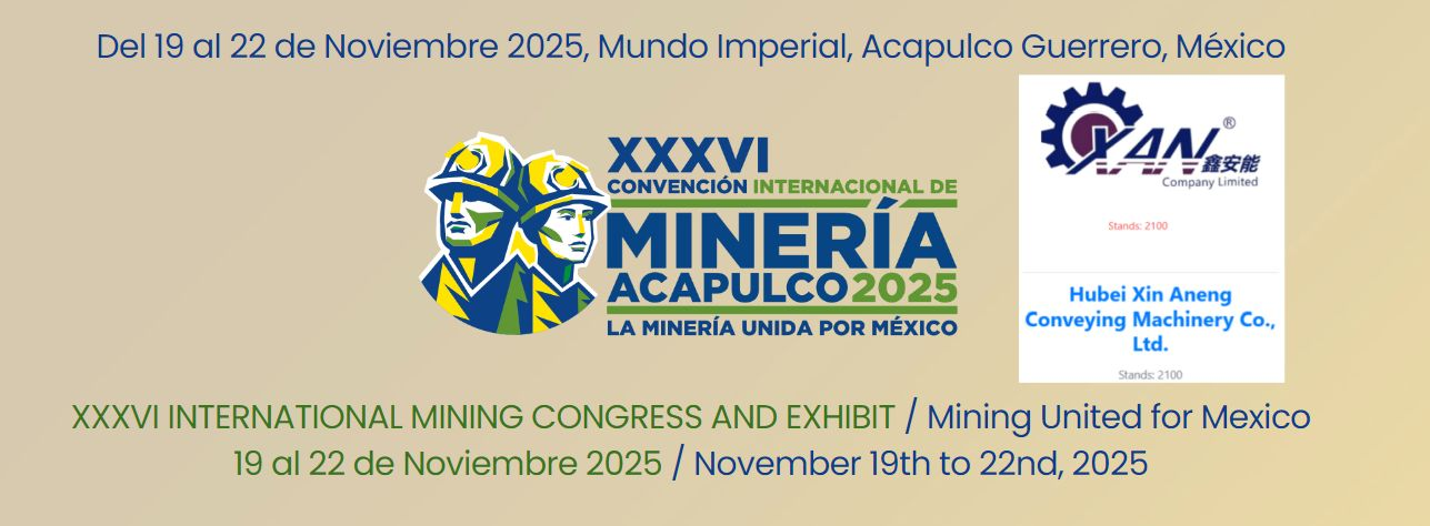 Vi inviterer deg til å besøke oss i XXXVI INTERNATIONAL MINING CONGRESS AND EXHIBIT 19. nov - 22. nov (Acapulco, Guerrero, Mexico